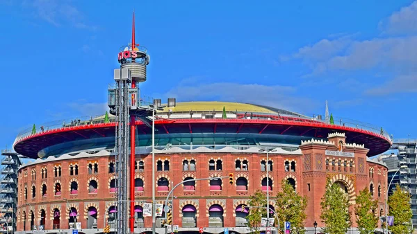 Býčí Aréna Las Arenas Barceloně — Stock fotografie