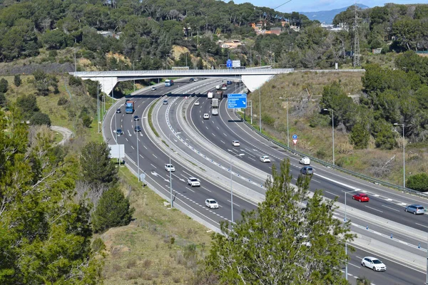 Paesaggio Autostrade Strade — Foto Stock
