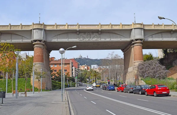 Puente Vallcarca Barcelone — Photo