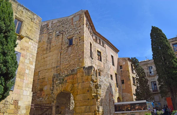 Middeleeuwse Architectuur Van Tarragona Spanje — Stockfoto