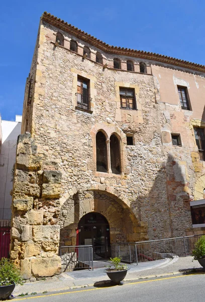 Architecture Médiévale Tarragone Espagne — Photo