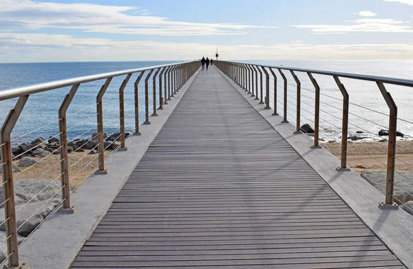 Puente Del Petroleo Badalona Barcelona Imagen De Stock