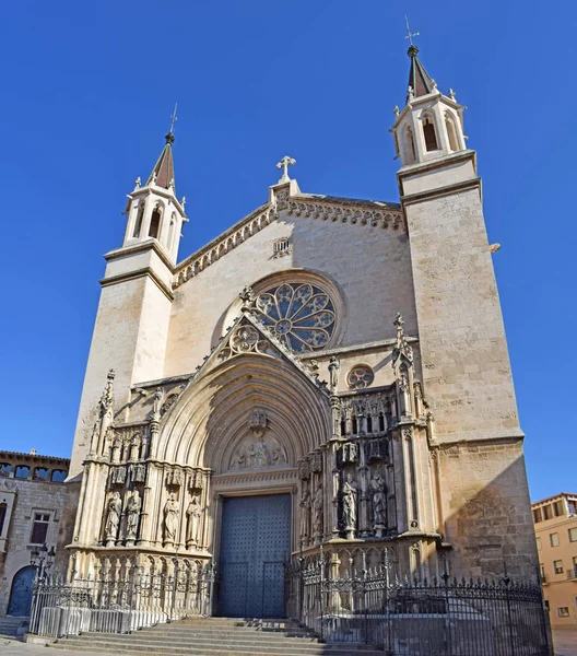 Igreja Santa Maria Vilafranca Barcelona Espanha — Fotografia de Stock