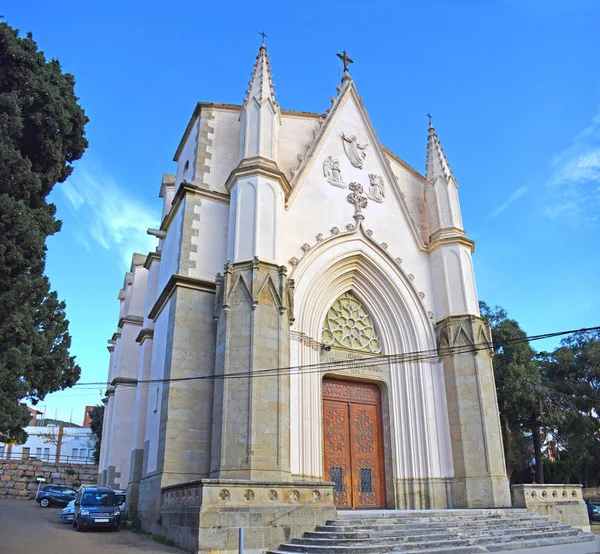 Heiligdom Van Barmhartigheid Canet Mar Barcelona Spai — Stockfoto