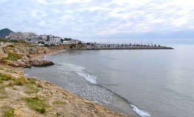 Şehir plajları Sitges, Barselona İspanya