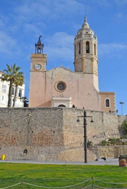 San Bartolom Kilisesi ve Santa Tecla, İspanya Sitges Barselona