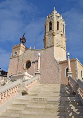 San Bartolom Kilisesi ve Santa Tecla, İspanya Sitges Barselona