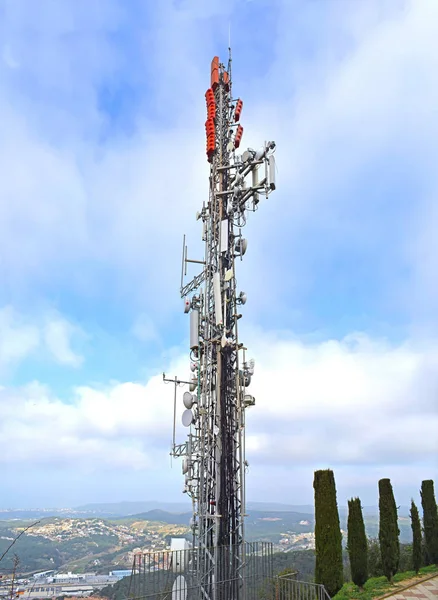 Телекоммуникационная Башня Каталонии — стоковое фото