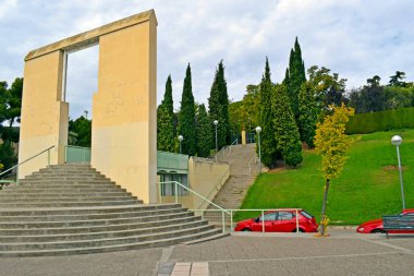 Parc de la Vall d 'Hebron, Barselona Bölgesi Katalonya Spai