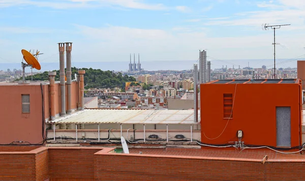 Espaço Comunitário Construção Barcelona — Fotografia de Stock