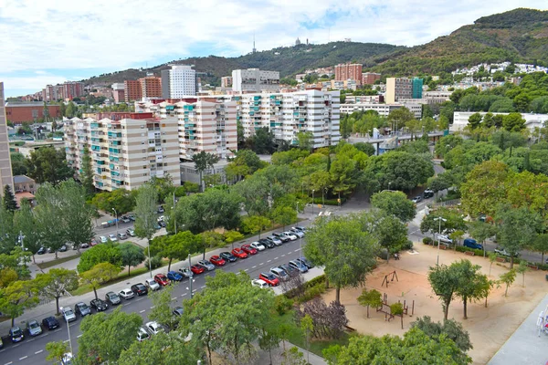 Parc Vall Dhebron Barcelona District Catalonia Spai — 스톡 사진