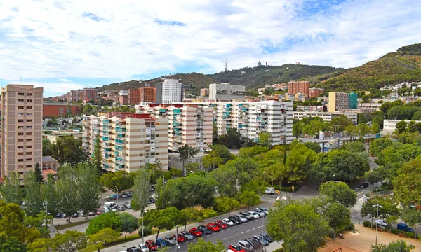 Parc Vall Dhebron Barcelona District Catalonia Spai — 스톡 사진