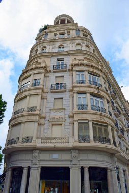 Barselona Katalonya Spai 'de klasik binalar