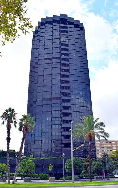 バルセロナにモダンなホテルカタロニアスパイ — ストック写真