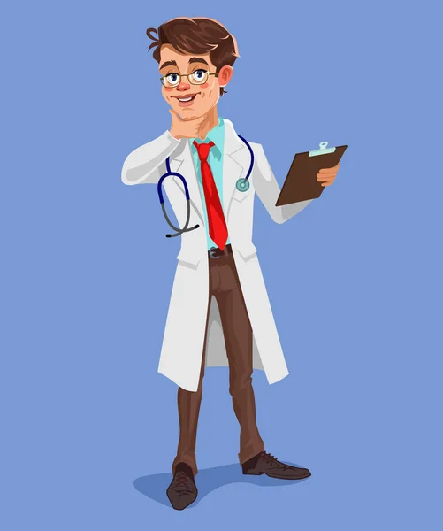Illustration och läkare — Stockfoto