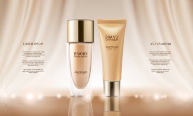 Colorstay makyaj damla Vakfı'nın bir arka plan üzerinde Şık ambalajında