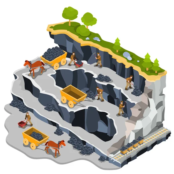 Miners trolley vector, gráfico vectorial, imágenes de Miners trolley