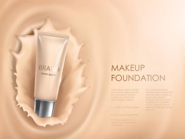 Colorstay makyaj damla Vakfı'nın bir arka plan üzerinde Şık ambalajında