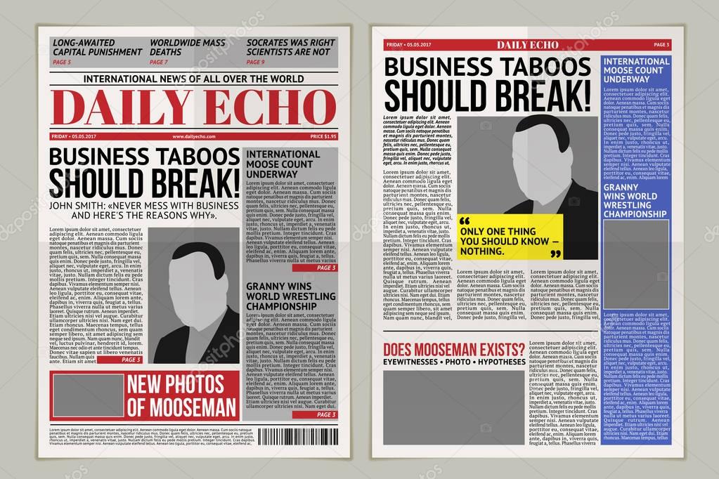 tabloid newspaper template indesign free download tabloid newspaper template indesign free download