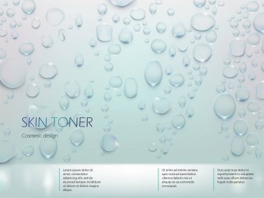 Cilt toner için reklam poster