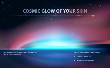 Kozmetik ürün için reklam poster