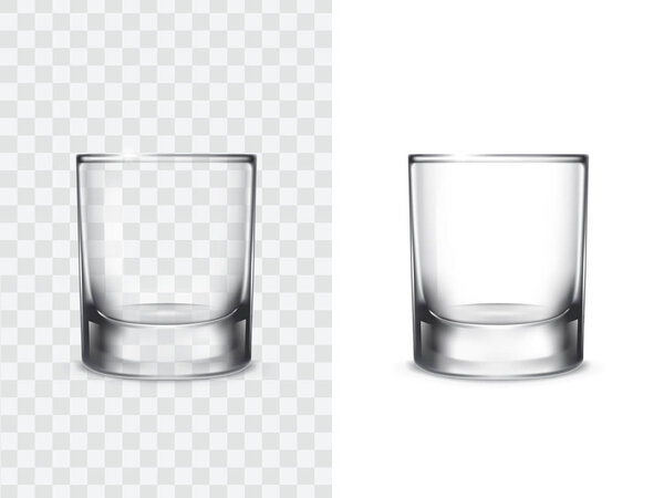 Реалистичные бокалы
