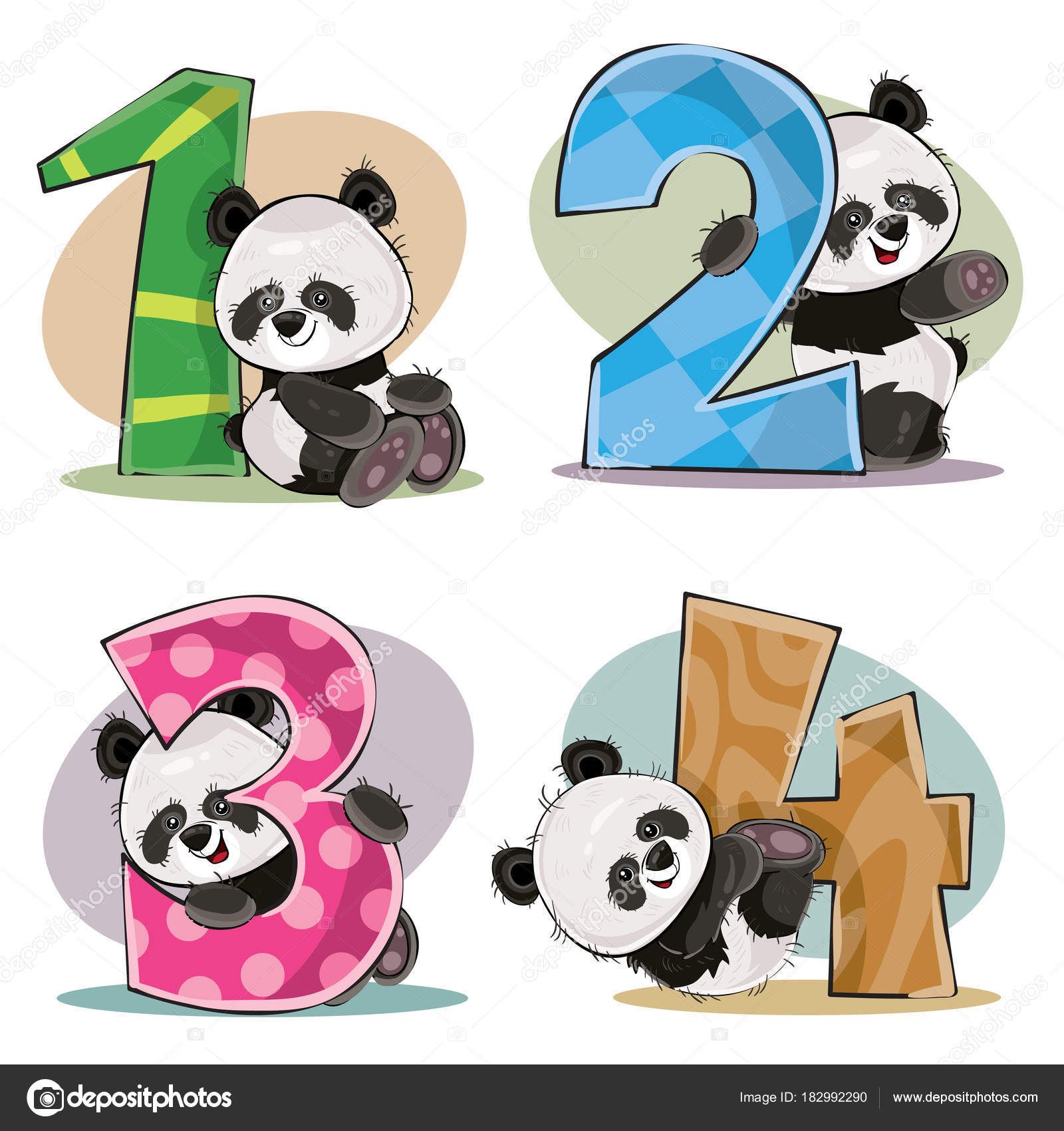 Vecteurs et illustrations de Invitation anniversaire panda roux en  téléchargement gratuit