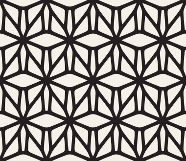 Vektör sorunsuz siyah ve beyaz yuvarlak dantel modeli