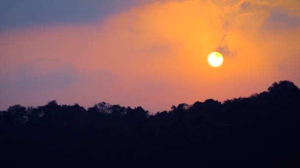 Sol tropical en 4k — Vídeo de stock