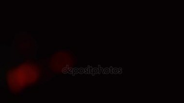 Bulanık ışıkları gece kulübü aşamasında, parıldayan