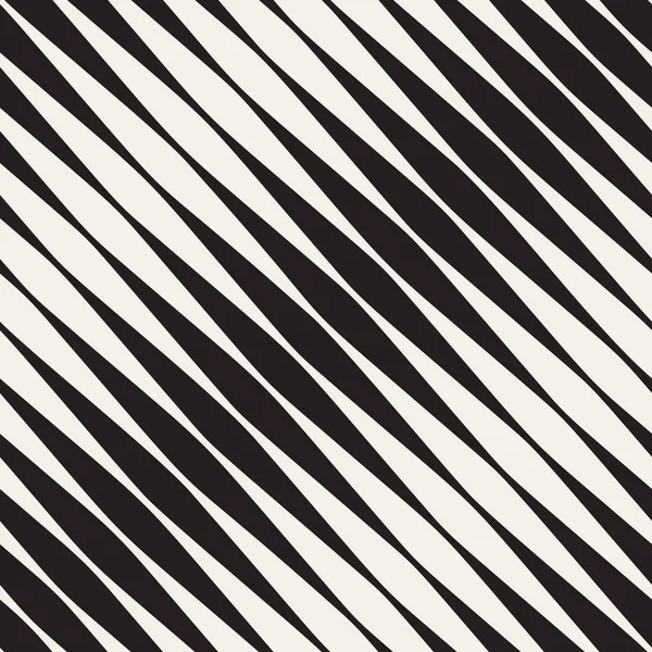 Patrón de rayas diagonales de semitono blanco y negro sin costura vectorial — Archivo Imágenes Vectoriales