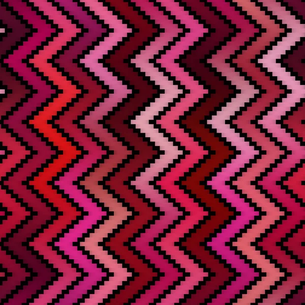 ZigZag linjer Gradient plattsättning. Sömlös Multicolor mönster. — Stockfoto