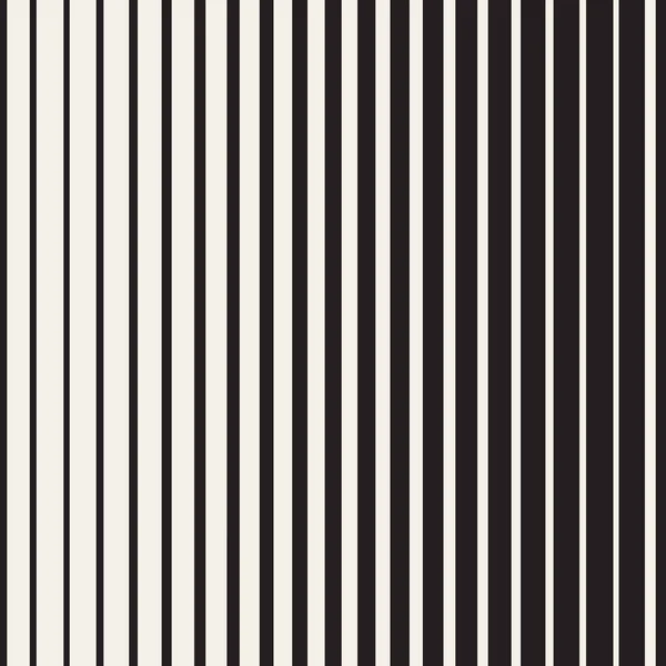 벡터 원활한 흑백 하프톤 수직 줄무늬 패턴 — 스톡 벡터
