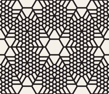 Vektör kesintisiz kar tanesi kılavuz geometrik desen