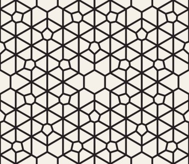 Vektör sorunsuz siyah ve beyaz dantel modeli