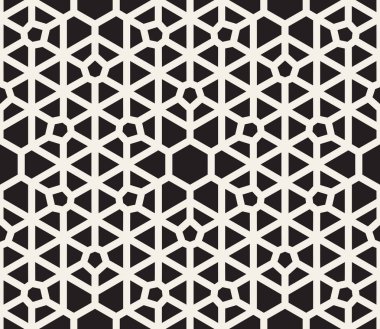 Vektör sorunsuz siyah ve beyaz dantel modeli