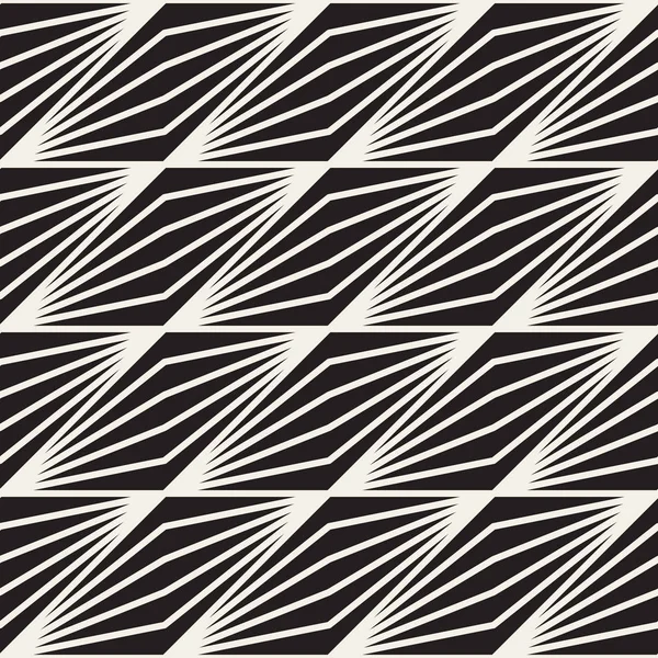 Geometrik desen vektör sorunsuz siyah ve beyaz şerit çizgileri