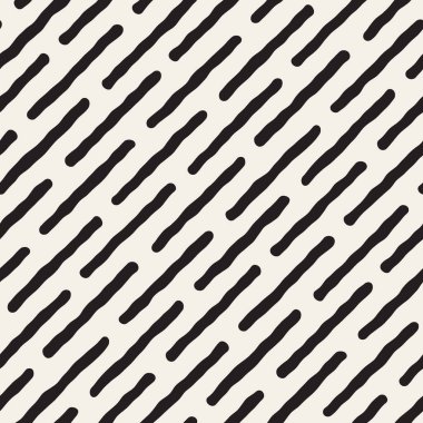 Vektör sorunsuz siyah ve beyaz çapraz çizgili desen