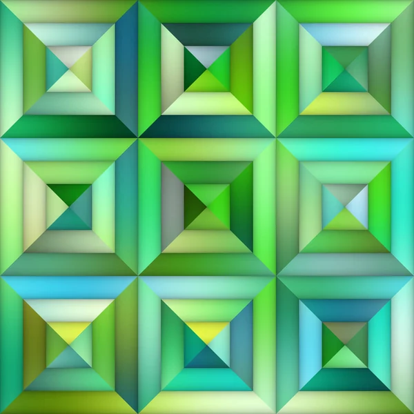Přechodu skládání geometrických mřížka. Vícebarevná vzor bezešvé. — Stock fotografie