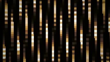 Statik piksel mavi dalga