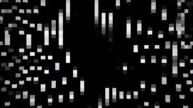 Rasgele piksel akışı - tek renkli