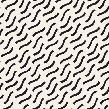 Çapraz çizgiler desen vektör Dikişsiz el çekilmiş
