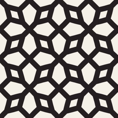 vektörsüz siyah ve beyaz geometrik desen