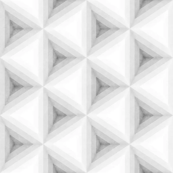 Naadloze zwart-wit patroon. Grungy geometrische vormen naast elkaar weergeven. — Stockfoto