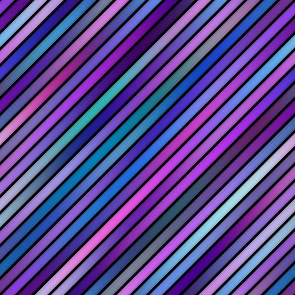 Rayas de gradiente paralelas. Patrón Multicolor sin costura . — Foto de Stock