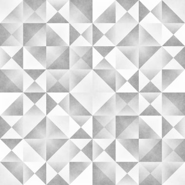 Tek renkli kabile Seamless modeli. Aztek stil soyut geometrik Sanat Yazdır.