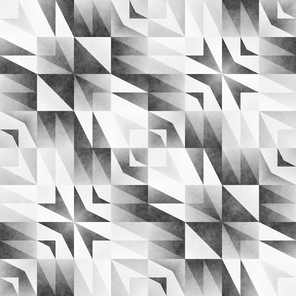 Fekete-fehér törzsi Seamless Pattern. Azték stílusú absztrakt, geometrikus Art Print. — Stock Fotó