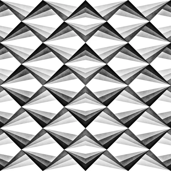 Seamles Gradient Rhombus Grid Pattern. Abstract Geometric Background Design — Stock Photo, Image