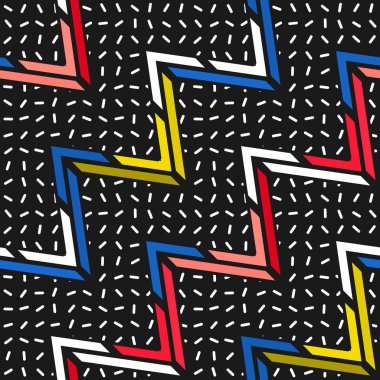 Renkli parlak seamless modeli