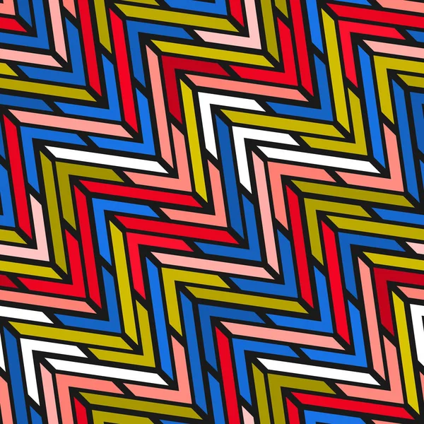 다채로운 밝은 원활한 패턴 — 스톡 사진
